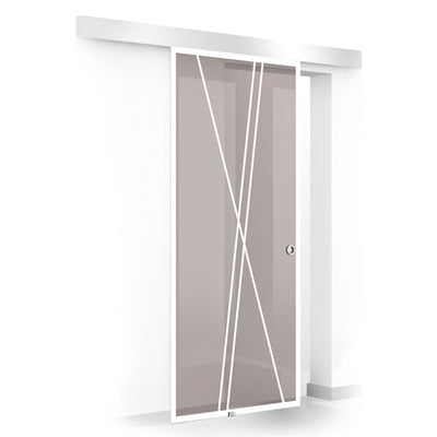 Sliding glass door, interior Glass door #Bronze