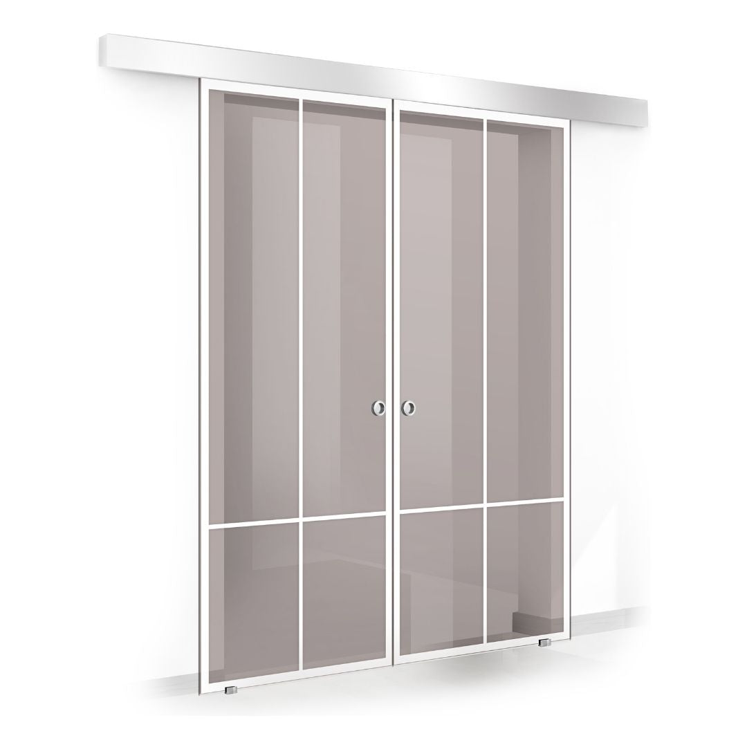 Sliding glass door, interior Glass door #Bronze