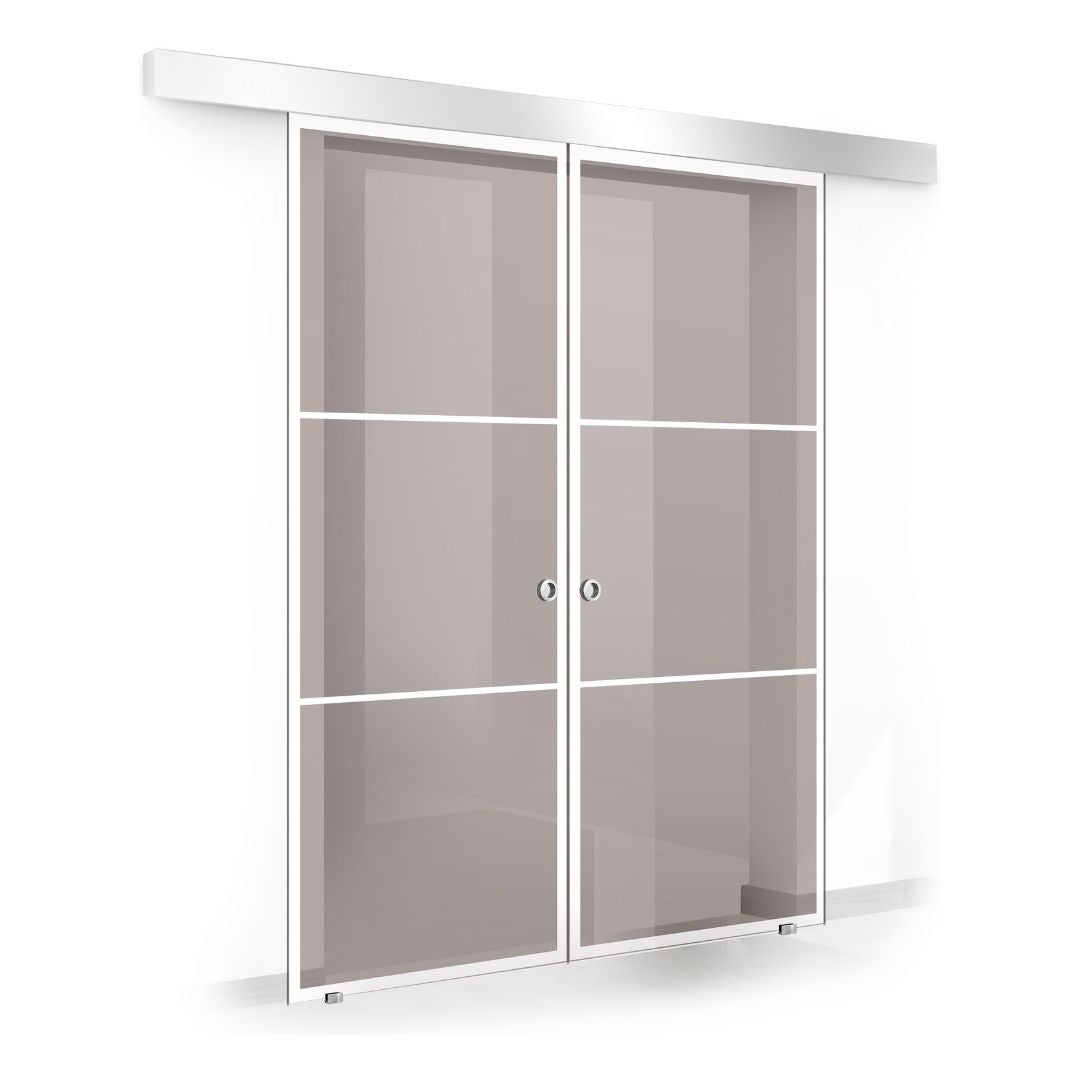 Sliding glass door, interior Glass door #Bronze