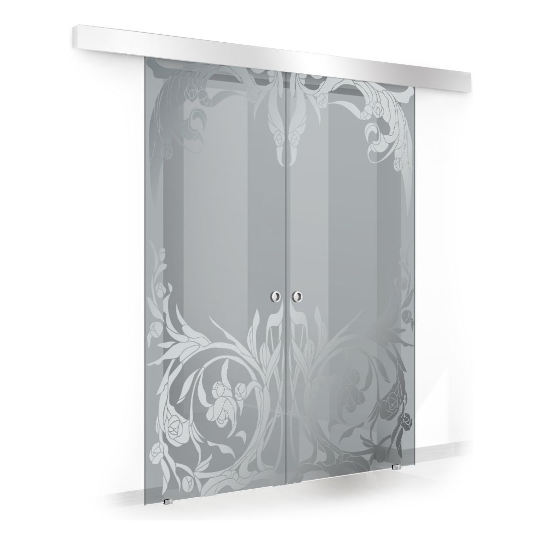Sliding glass door, interior Glass door #Grey