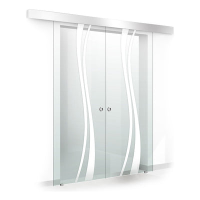Sliding glass door, interior Glass door #Clear