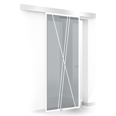 Sliding glass door, interior Glass door #Grey