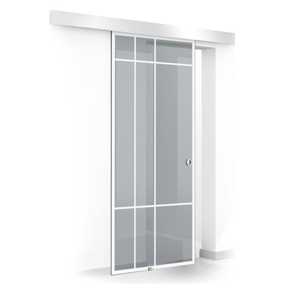 Sliding glass door, interior Glass door #Grey