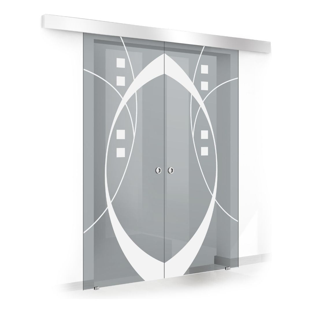Sliding glass door, interior Glass door #Grey