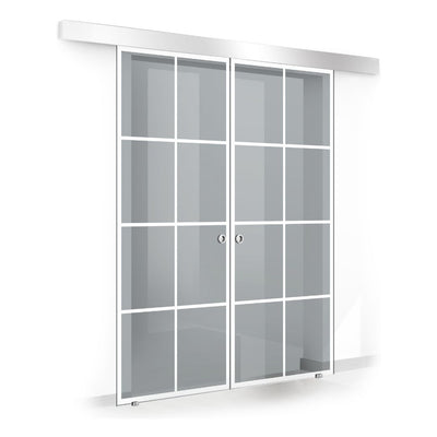 Sliding glass door, interior Glass door #Grey