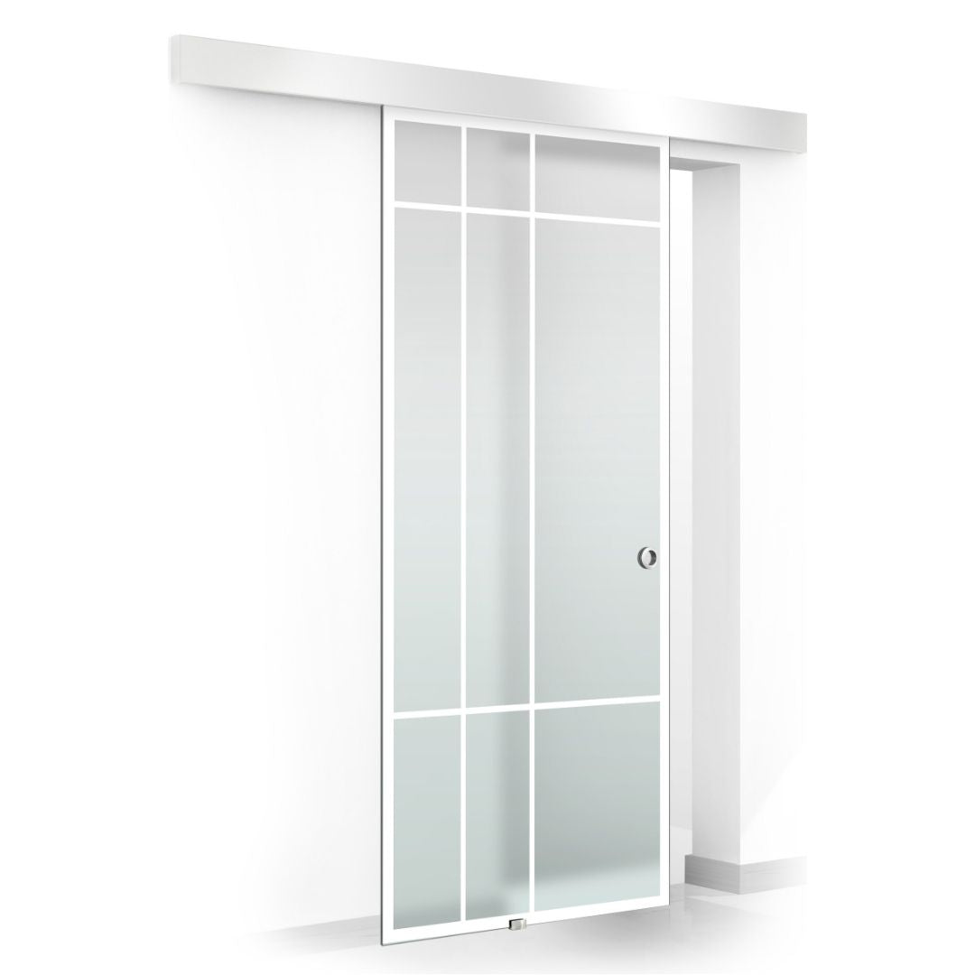 Sliding glass door, interior Glass door #Satiné