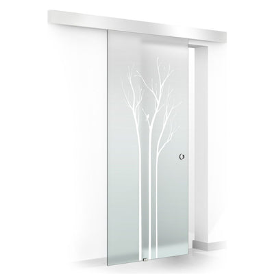 Sliding glass door, interior Glass door #Satiné