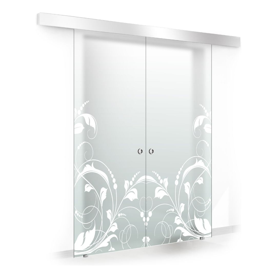 Sliding glass door, interior Glass door #Satiné