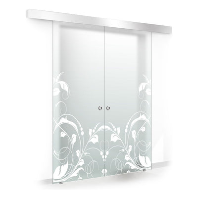 Sliding glass door, interior Glass door #Satiné