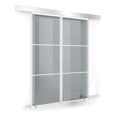 Sliding glass door, interior Glass door #Grey