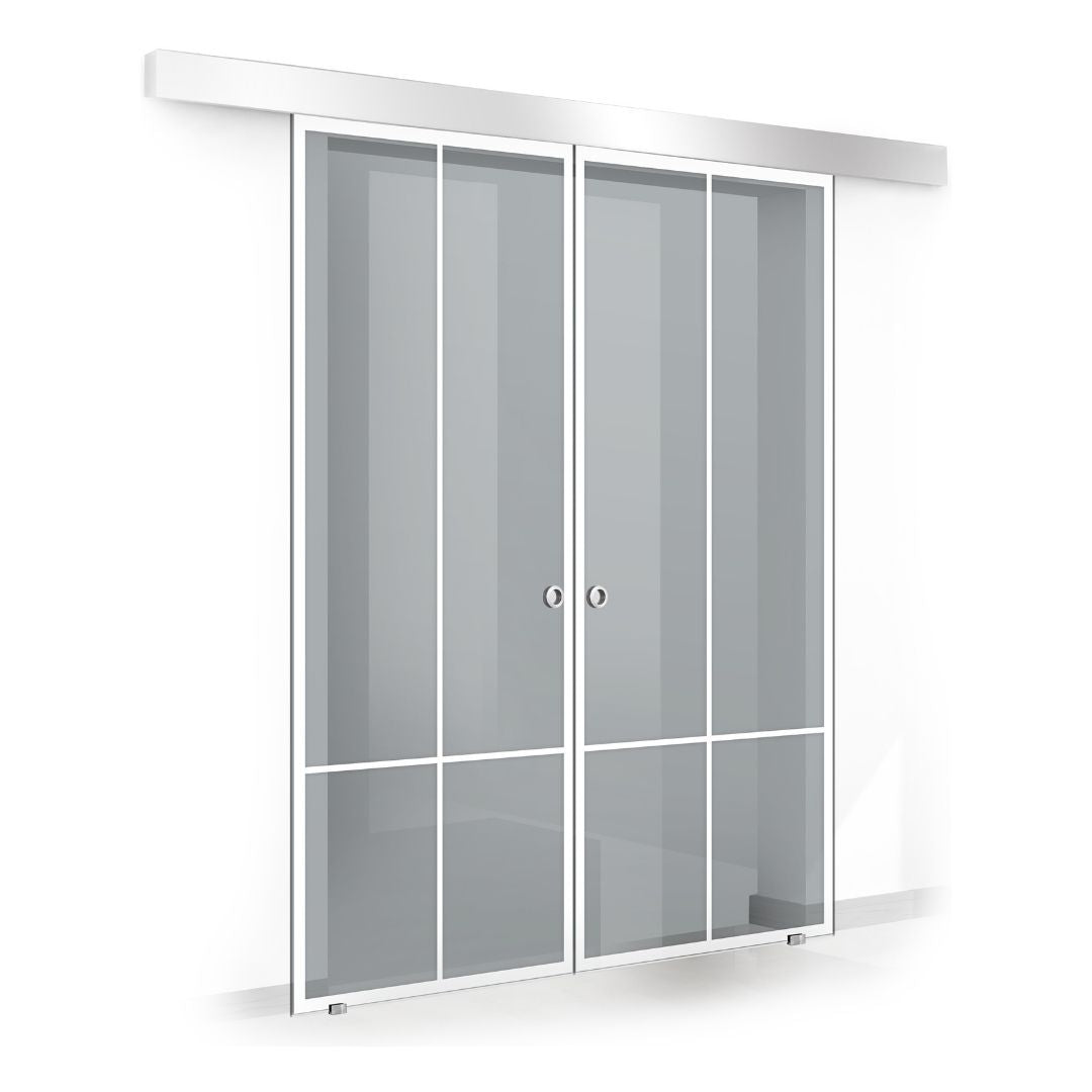 Sliding glass door, interior Glass door #Grey