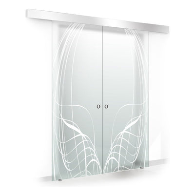 Sliding glass door, interior Glass door #Satiné
