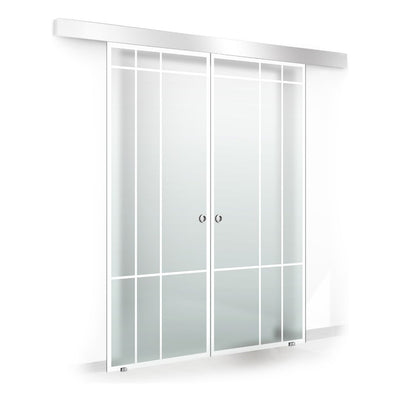 Sliding glass door, interior Glass door #Satiné