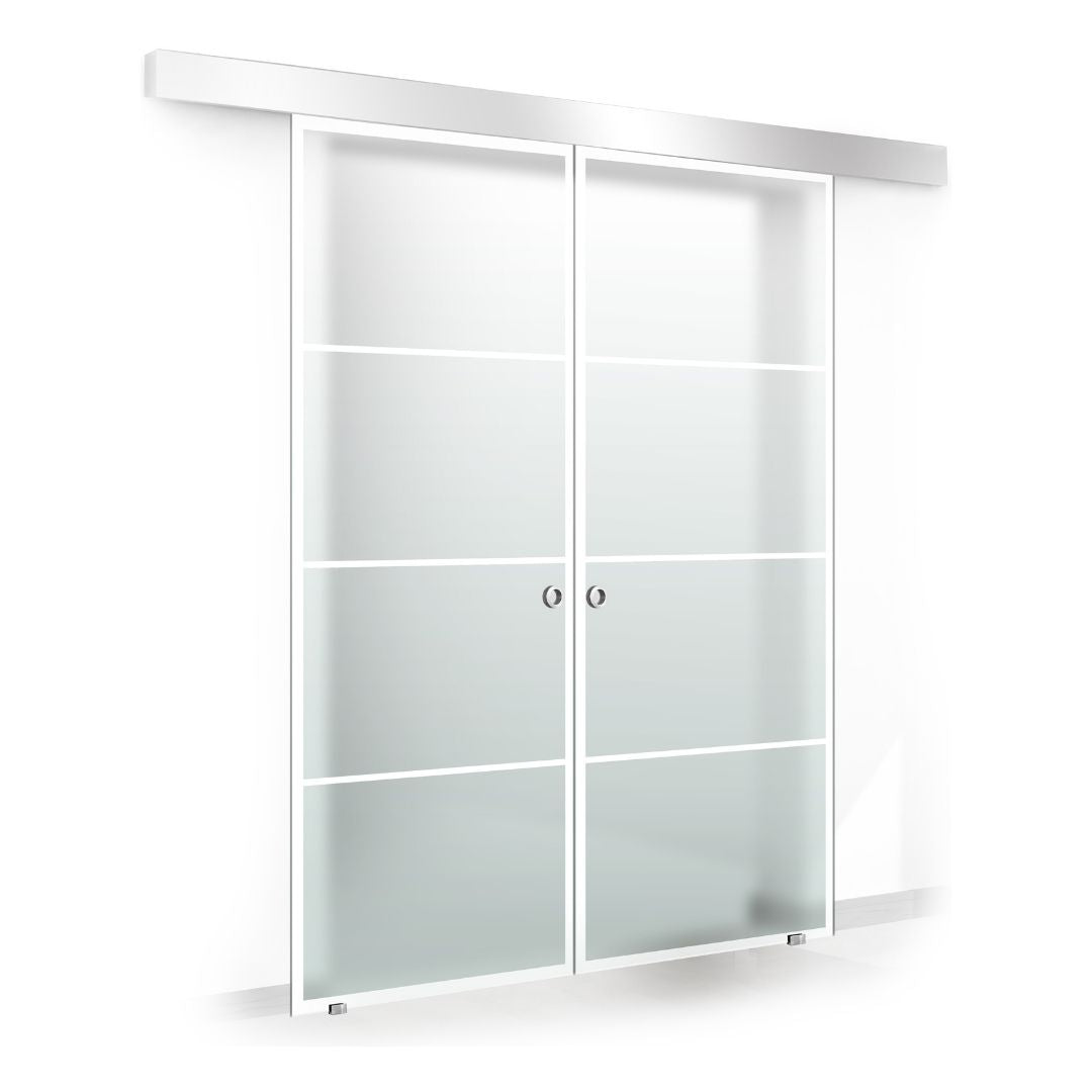 Sliding glass door, interior Glass door #Satiné