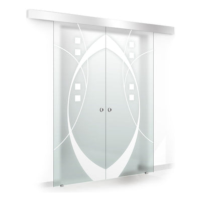 Sliding glass door, interior Glass door #Satiné