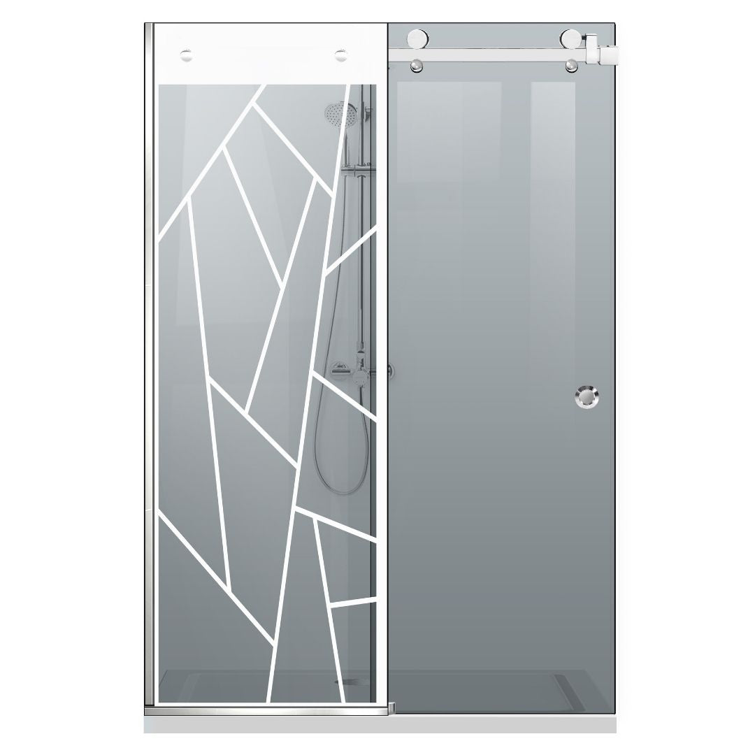Shower wall, Shower Doors, Shower Screens #Grey