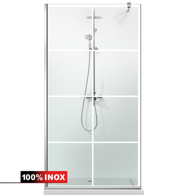 Shower Screens Walk-in, Black Shower Wall, #Clear #Crystal Clear