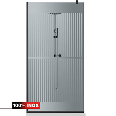 Shower Screens Walk-in, Black shower wall, #Grey #Grey