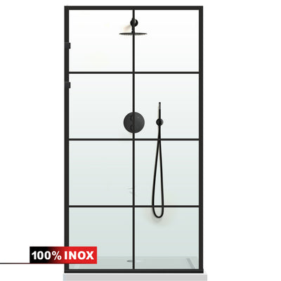 Shower Screens Walk-in, Shower wall Stainless steel, #Clear #Víztiszta