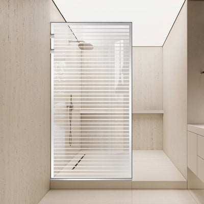 Shower Screens Walk-in, Shower Wall Stainless steel, #Clear
