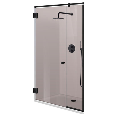 Shower Doors black #Bronze