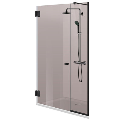 Shower Doors black #Bronze