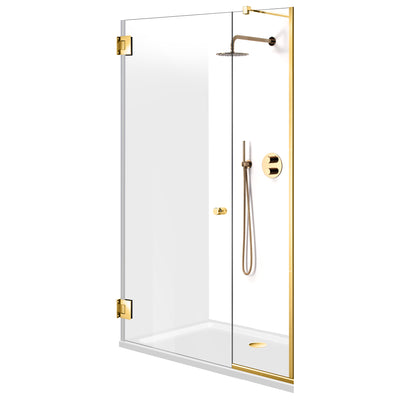 Shower Doors golden #Clear