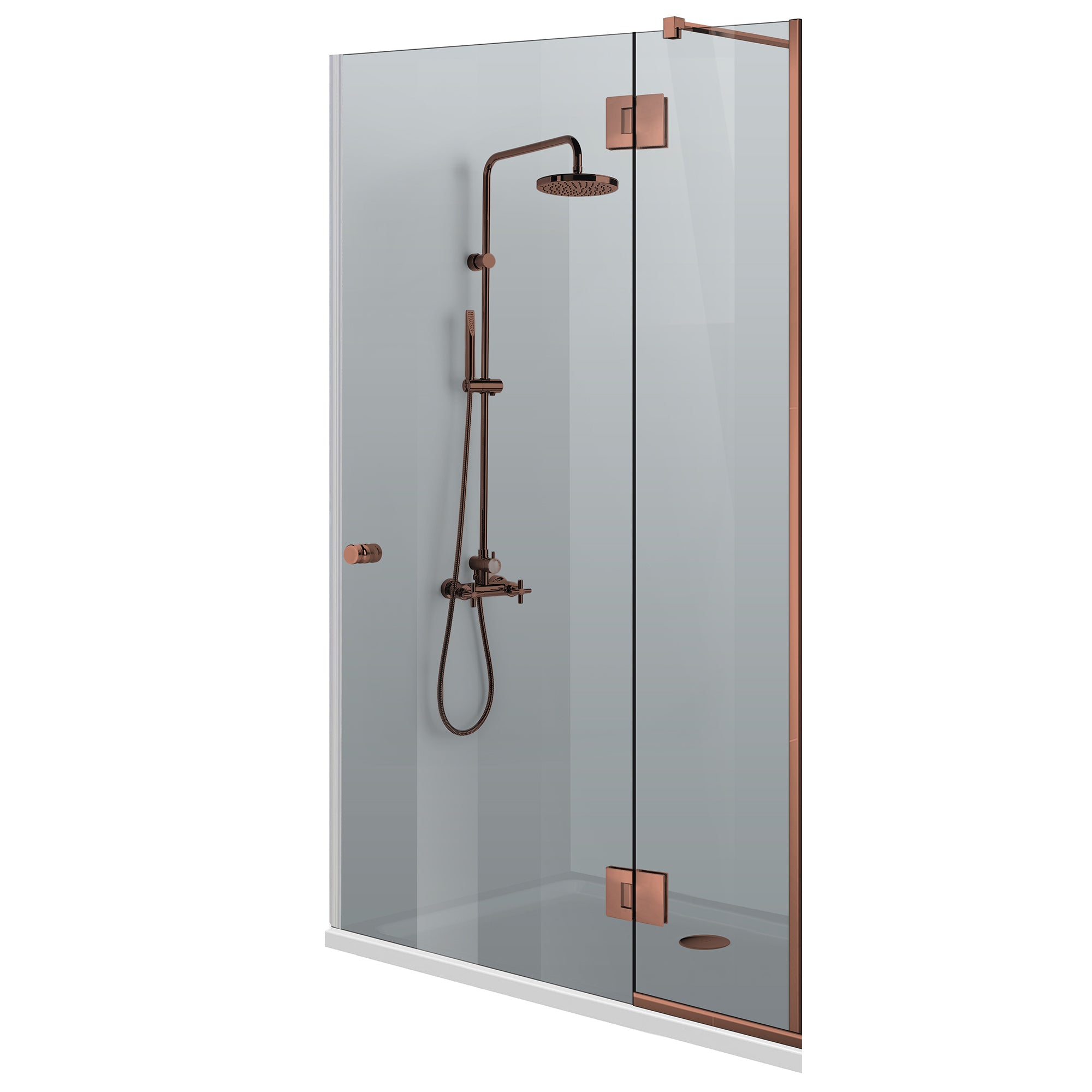 Shower Doors copper #Grey