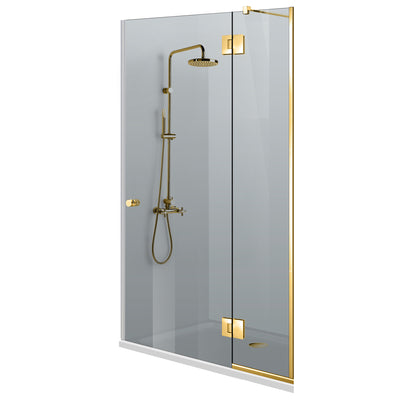 Shower Doors golden #Grey