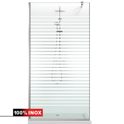 Shower Screens Walk-in, Shower wall Stainless steel, #Clear #Water-clear