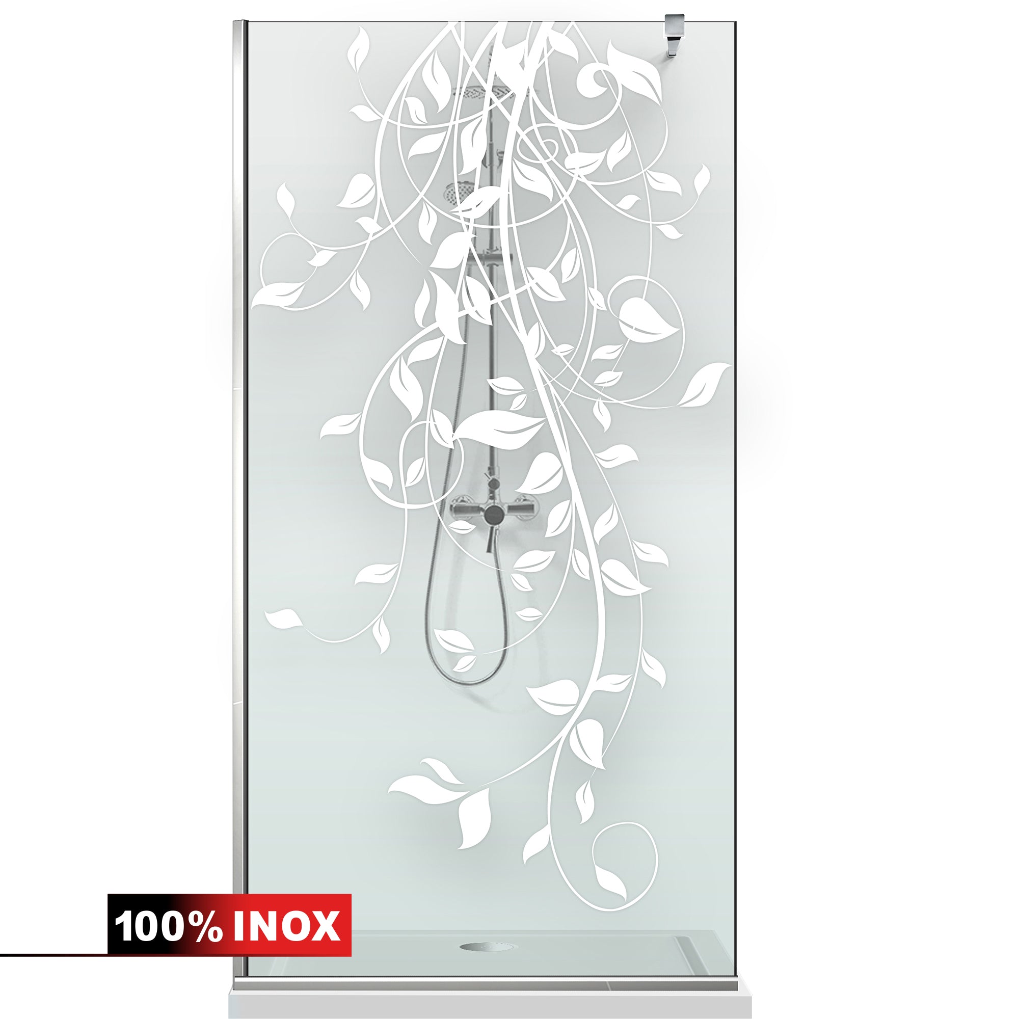 Shower Screens Walk-in, Shower wall Stainless steel, #Clear #Water-clear