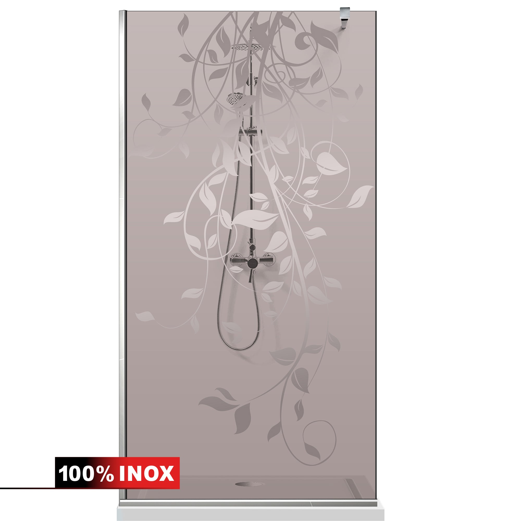 Shower Screens Walk-in, Shower wall Stainless steel, #Bronze #Bronze