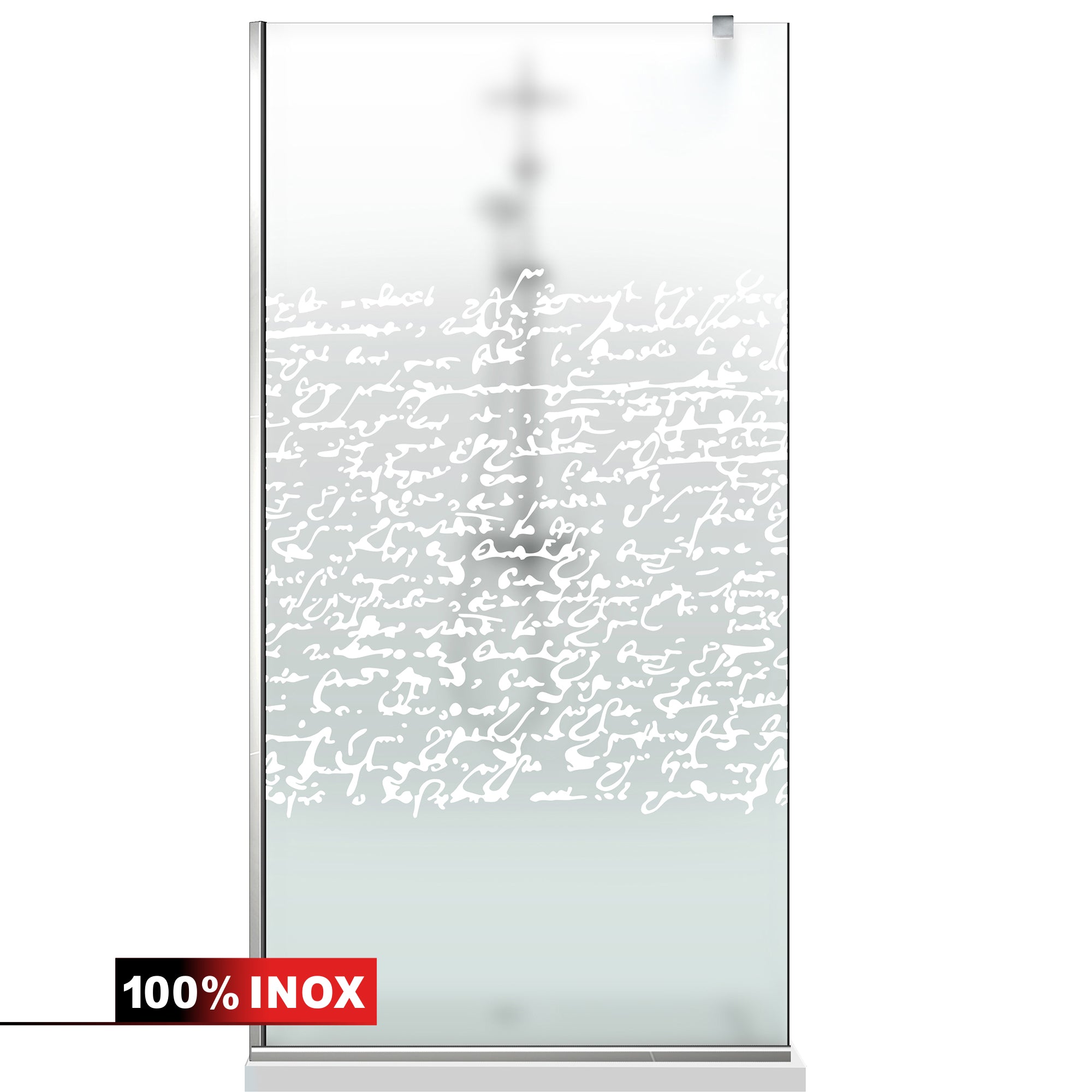 Shower Screens Walk-in, Shower wall Stainless steel, #Satin #Matt
