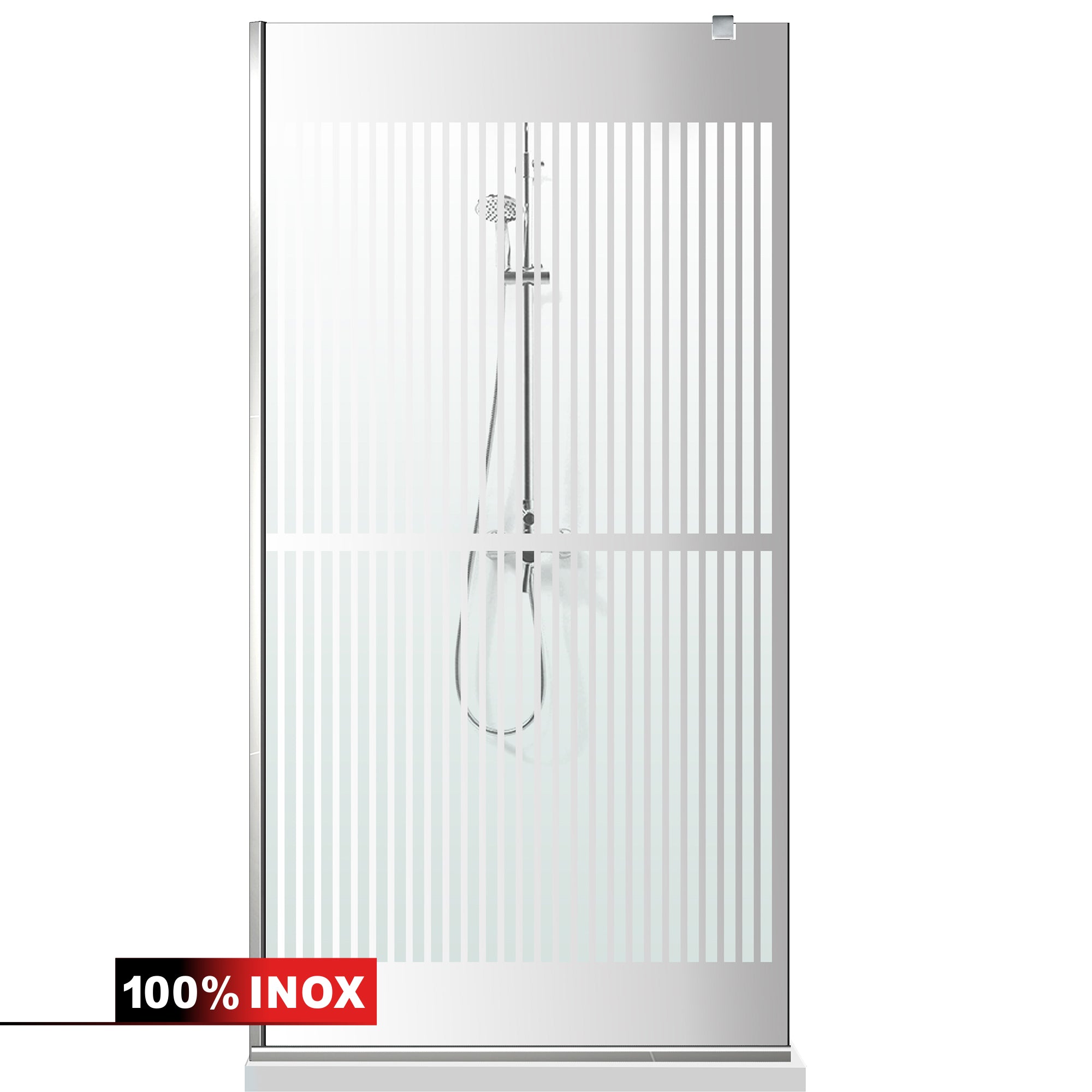 Shower Screens Walk-in, Shower wall Stainless steel, #Clear #Water-clear