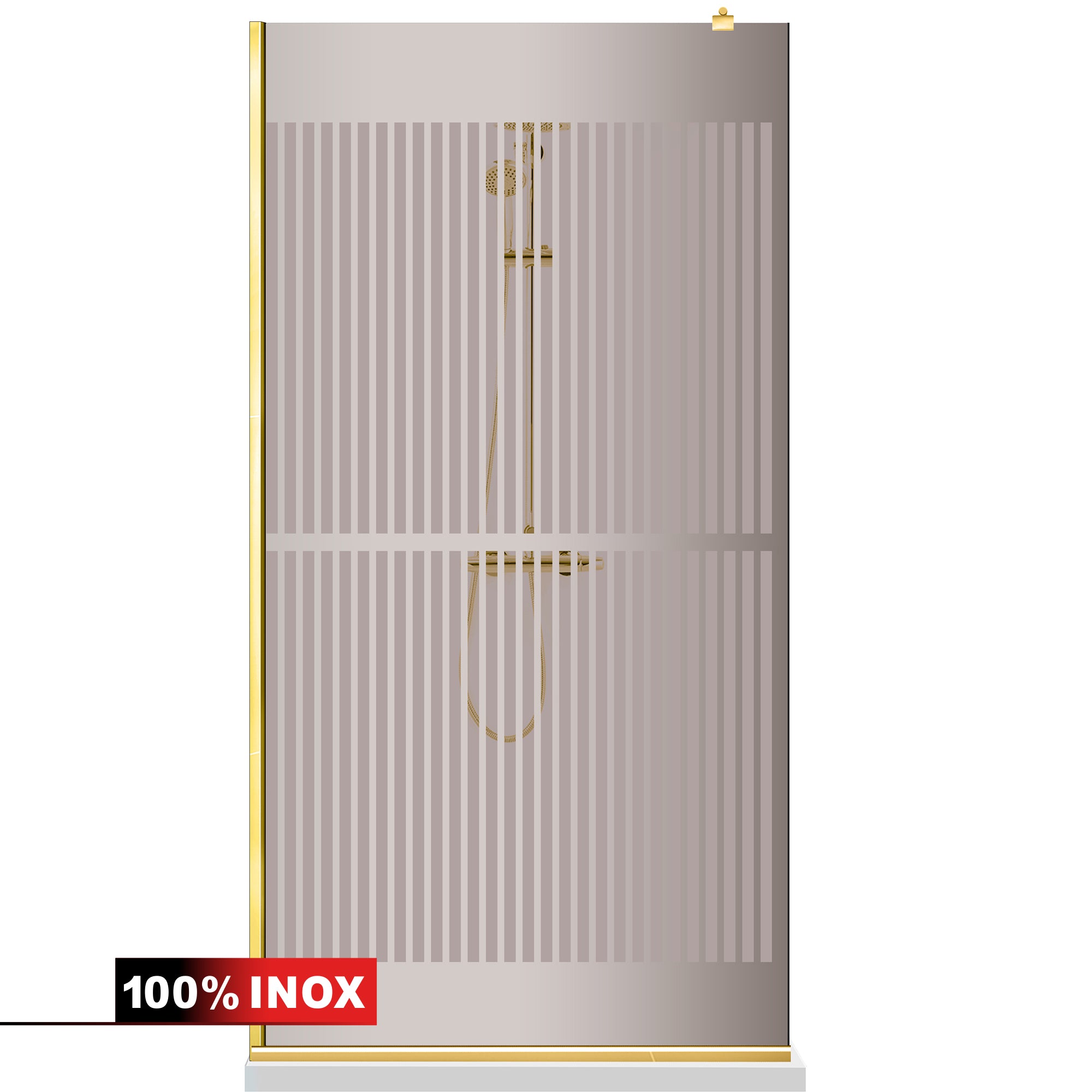 Shower Screens Walk-in, Shower Wall Gold, #Bronze #Bronze