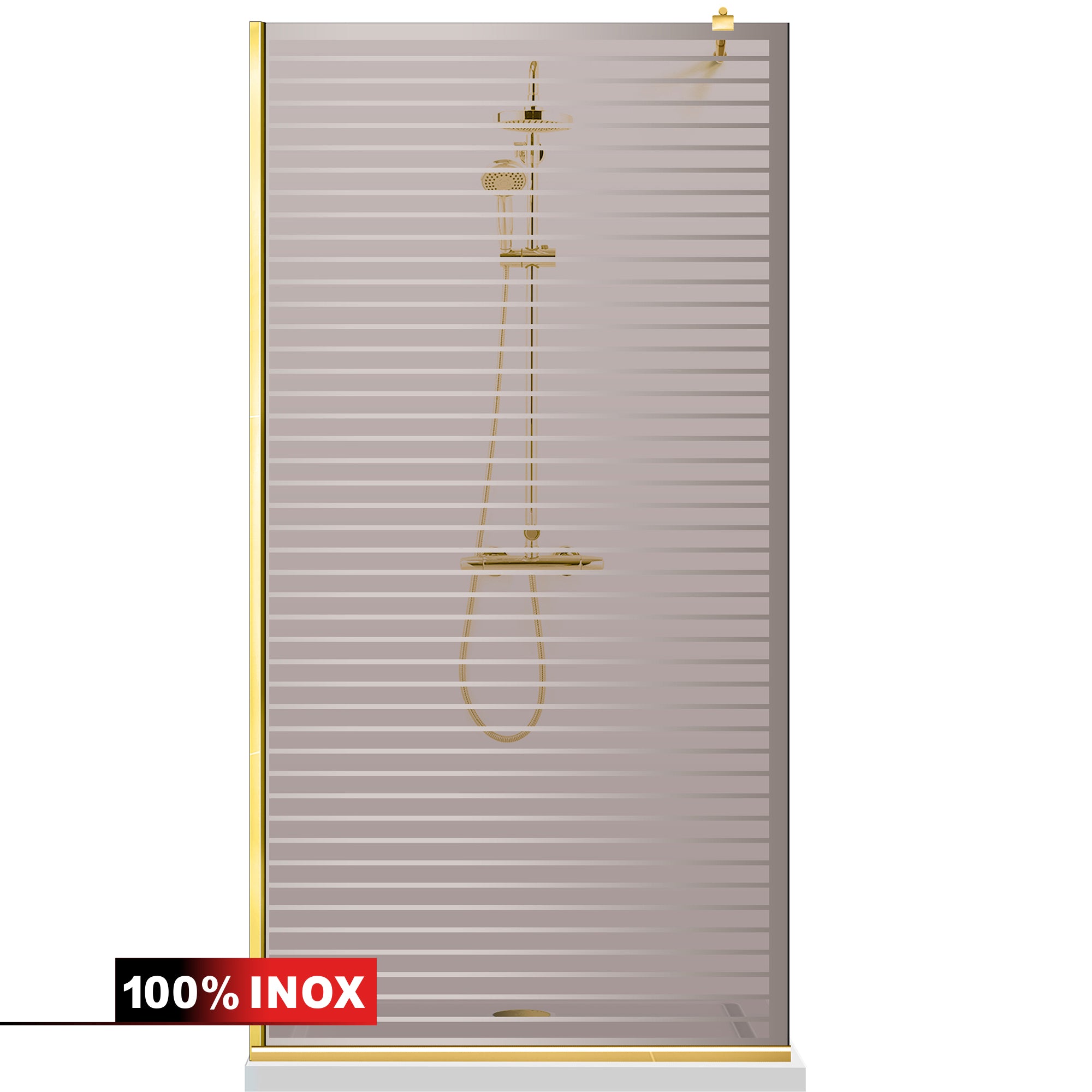 Shower Screens Walk-in, Shower Wall Gold, #Bronze #Bronze