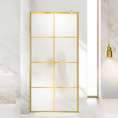 Shower Screens Walk-in, Shower Wall Gold, #Satiné #Matt