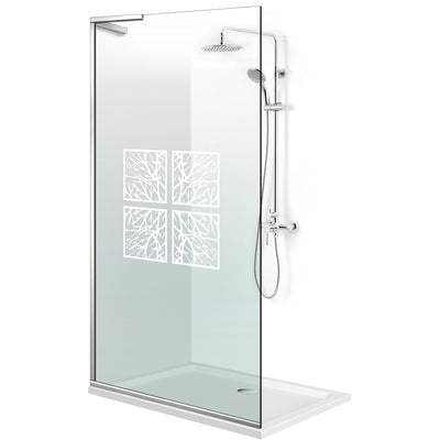 Shower Screens Walk-in, Shower wall Stainless steel, #Clear #Víztiszta