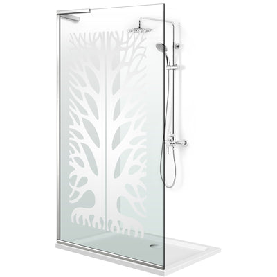 Shower Screens Walk-in, Shower wall Stainless steel, #Clear #Víztiszta