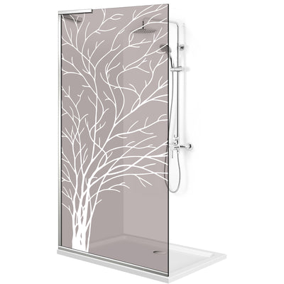 Shower Screens Walk-in, Shower wall Stainless steel, #Bronze #Bronze