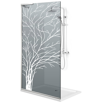 Shower Screens Walk-in, Shower wall Stainless steel, #Grey #Szürke