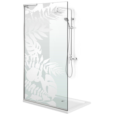 Shower Screens Walk-in, Shower wall Stainless steel, #Clear #Víztiszta