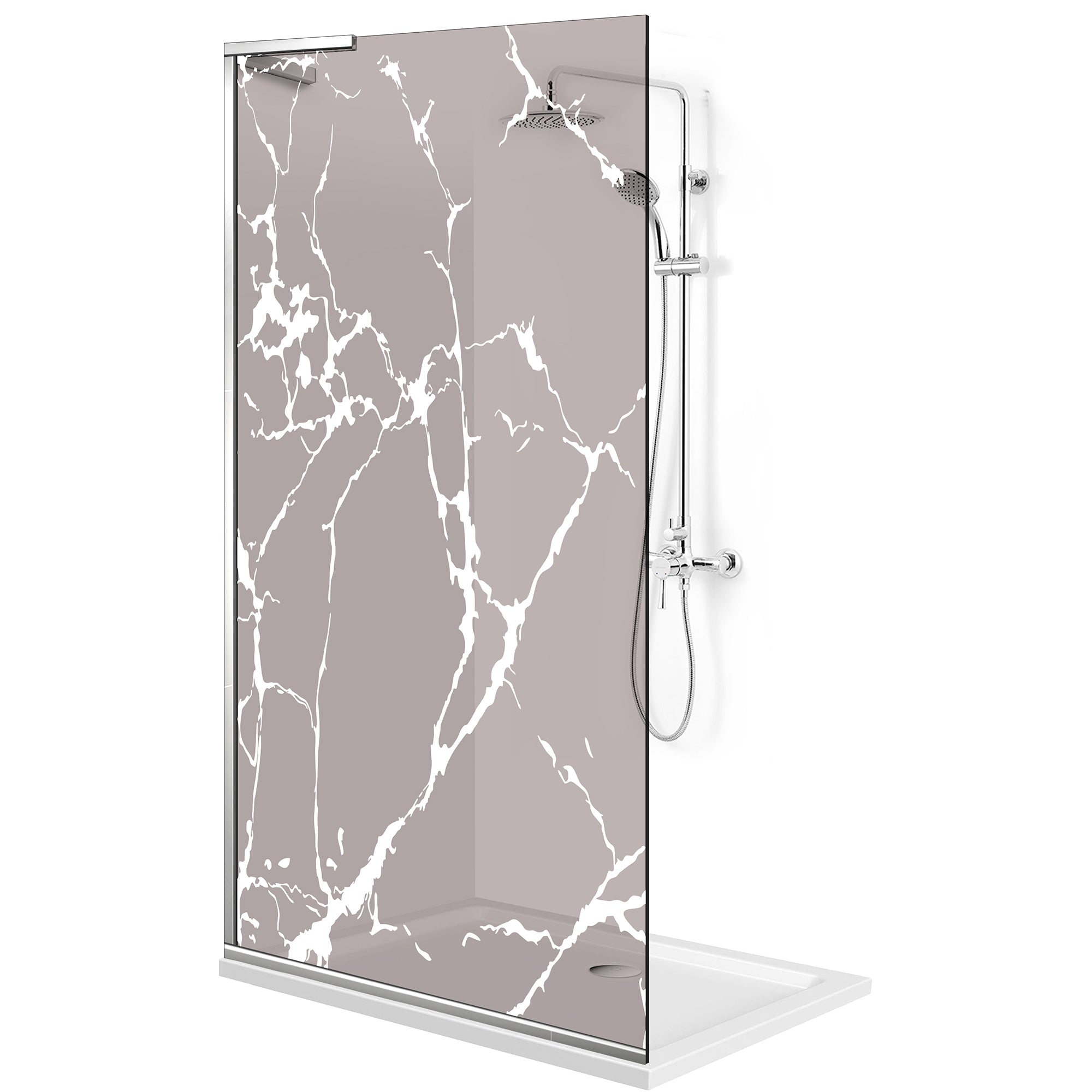 Shower Screens Walk-in, Shower wall Stainless steel, #Bronze #Bronze