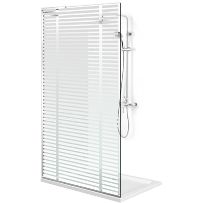 Shower Screens Walk-in, Shower wall Stainless steel, #Clear #Víztiszta