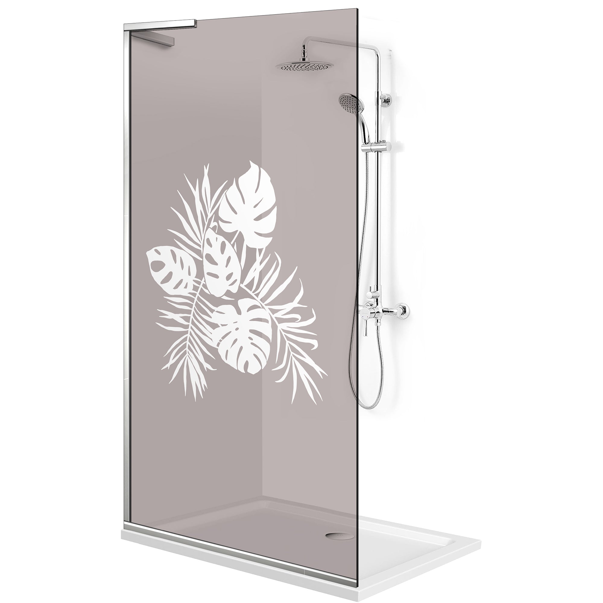 Shower Screens Walk-in, Shower wall Stainless steel, #Bronze #Bronze