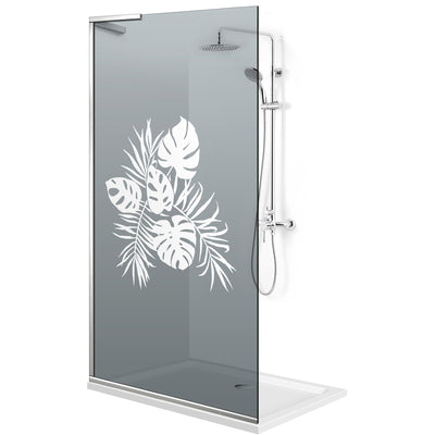 Shower Screens Walk-in, Shower wall Stainless steel, #Grey #Szürke