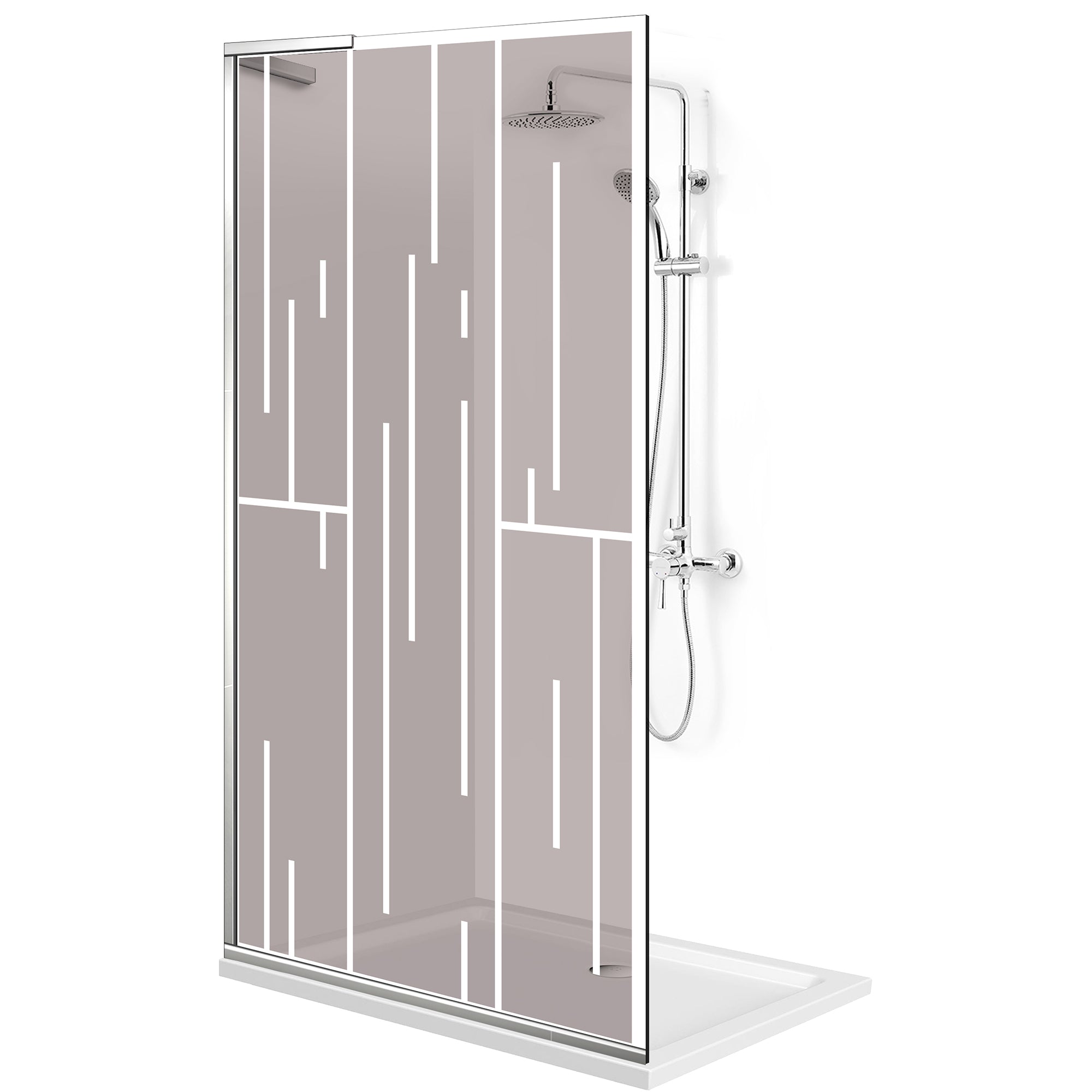 Shower Screens Walk-in, Shower wall Stainless steel, #Bronze #Bronze