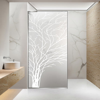 Shower Screens Walk-in, Shower wall Stainless steel, #Satiné #Matt