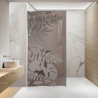 Shower Screens Walk-in, Shower wall Stainless steel, #Bronze #Bronze