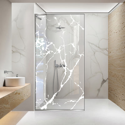 Shower Screens Walk-in, Shower wall Stainless steel, #Clear #Víztiszta